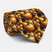 Cravate Citrouille orange (Roulé)