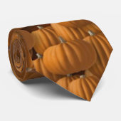 Cravate citrouilles, citrouilles, citrouilles, (Roulé)