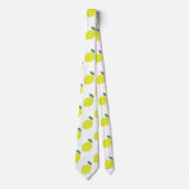 Cravate Citrus Fruit Lemon Pattern  Neck Tie (Devant)