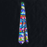 Cravate City Night Lights Necktie<br><div class="desc">Have you ever found it hard to find a tie that you like that not everyone else has? Well look no further, we strive to offer you a one-of-a-kind, the unique and the different. This tie is definitely that, with its bright city night lights it will have you wanting to...</div>