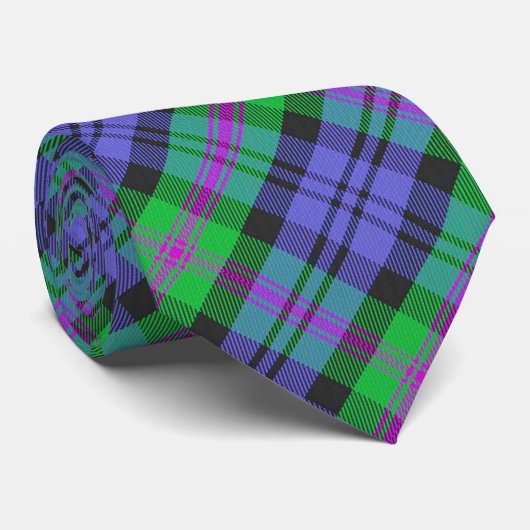 Cravate Clan Baird Tartan (Roulé)