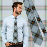 Cravate Clan Bell Tartan<br><div class="desc">Clan Bell tartan traditionnel aux couleurs modernes. Motif sans couture. monogramme personnalisé.</div>