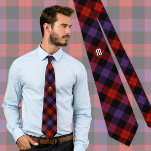 Cravate Clan Brown Tartan