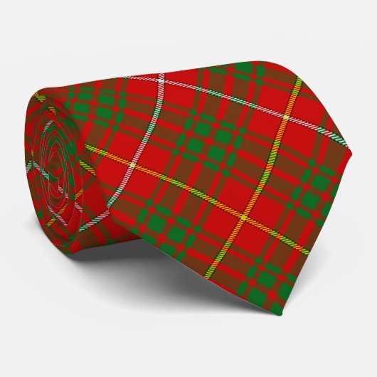 Cravate Clan Bruce Tartan (Roulé)