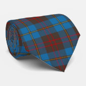 Cravate Clan Cameron Hunting Tartan Plaid (Roulé)