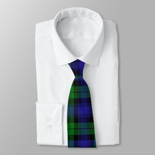 Cravate Clan Campbell Black Watch Scottish Tartan (Attaché)