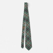 Cravate Clan Craig Crest sur Tartan (Dos)