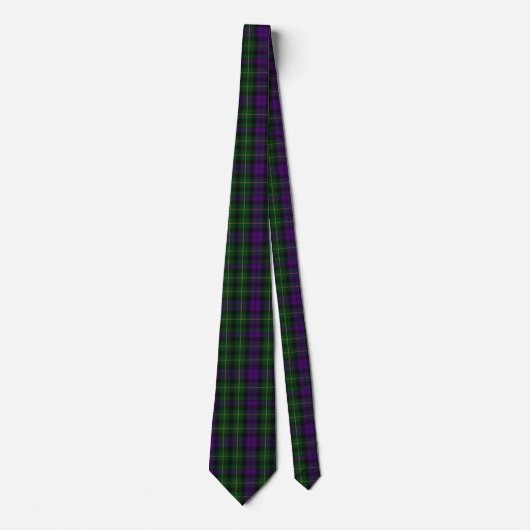 Cravate Clan écossais Abercrombie Tartan Plaid Motif (Devant)