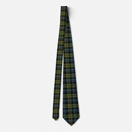 Cravate Clan écossais Campbell Tartan Plaid (Dos)