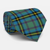 Cravate Clan écossais Carrick Chasse Tartan Plaid (Roulé)
