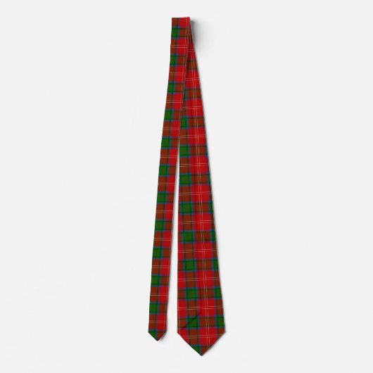 Cravate Clan écossais Chisholm Tartan Plaid (Dos)