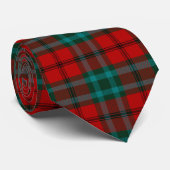 Cravate Clan écossais Cook Tartan Plaid (Roulé)