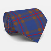 Cravate Clan écossais Elliot Tartan Plaid (Roulé)