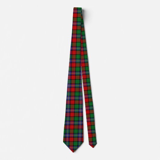 Cravate Clan écossais Kilgore Tartan Plaid (Devant)