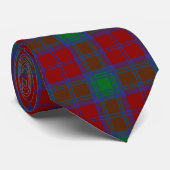 Cravate Clan écossais Lindsay Tartan Plaid (Roulé)