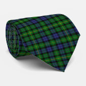 Cravate Clan écossais MacBride Tartan Plaid (Roulé)
