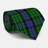 Cravate Clan écossais MacCallum Tartan Plaid (Roulé)