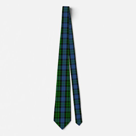 Cravate Clan écossais MacKay Tartan Plaid (Devant)