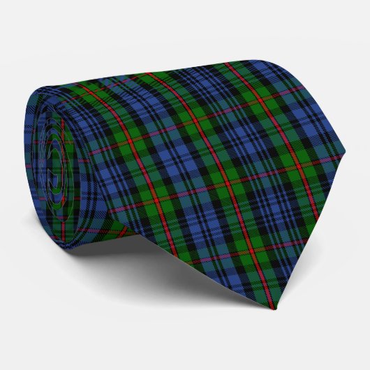 Cravate Clan écossais MacKinlay Tartan Plaid (Roulé)