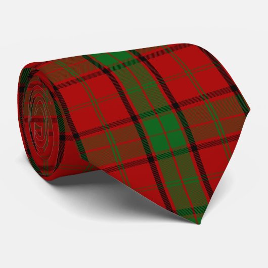 Cravate Clan écossais Maxwell Tartan Plaid (Roulé)