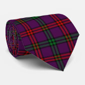 Cravate Clan écossais Montgomery Tartan Plaid (Roulé)