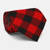 Cravate Clan Gregor Crest sur Rob Roy Tartan (Roulé)