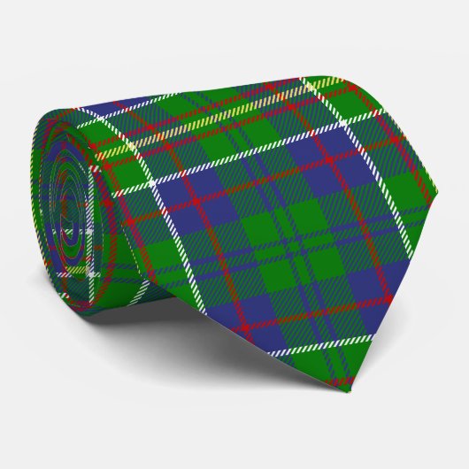 Cravate Clan Hunter Tartan (Roulé)