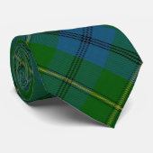 Cravate Clan Johnstone Tartan (Roulé)