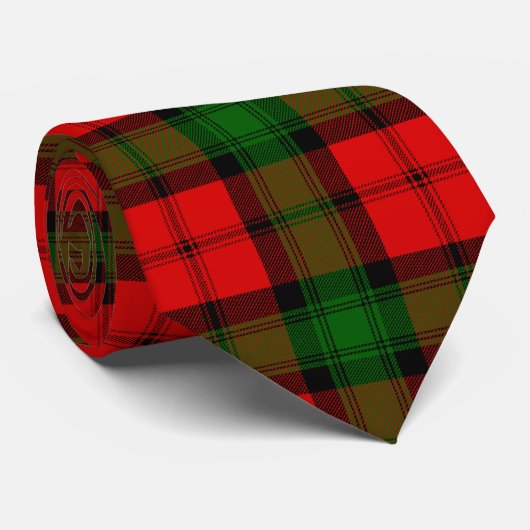 Cravate Clan Kerr Tartan (Roulé)