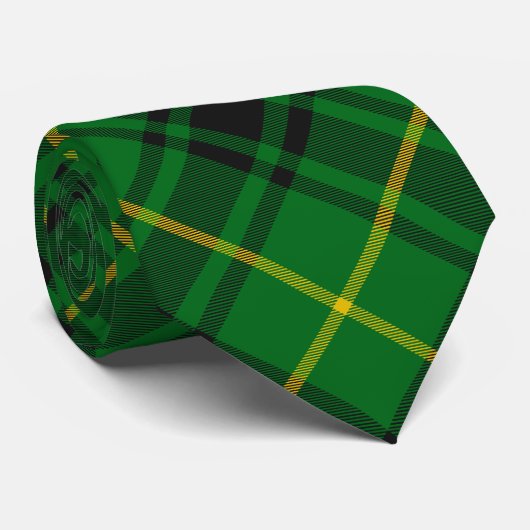 Cravate Clan MacArthur Tartan (Roulé)
