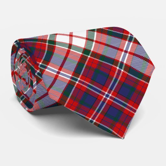 Cravate Clan MacFarlane robe Tartan (Roulé)