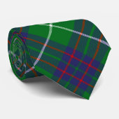 Cravate Clan MacIntyre Crest sur Tartan (Roulé)
