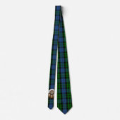 Cravate Clan MacKay Tartan Et Sporran (Dos)