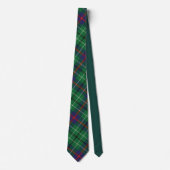 Cravate Clan Plaid Duncan Green Check Tartan (Devant)