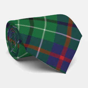Cravate Clan Plaid Duncan Green Check Tartan