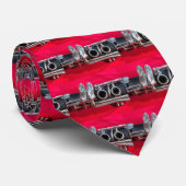 Cravate Clarinet en rouge (Roulé)