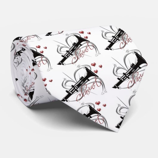 Cravate Clarinette d'amour (Roulé)