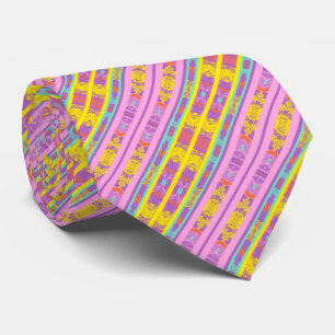 Cravate CLARKI – Tie artistique multicolore