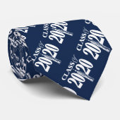 Cravate Classe de Tassel Blue Graduation Design 2020 (Roulé)