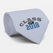 Cravate Classe du bleu 2018 (Roulé)