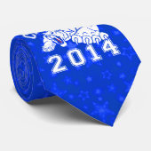 Cravate Classe du tigre 2014 de Sabre-Dent (Roulé)