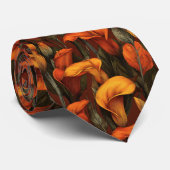 Cravate Classic Birthday Gifts For Boyfriend Calla Lilies (Roulé)