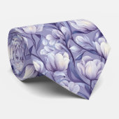 Cravate Classic Birthday Gifts For Husband Tulip Flower (Roulé)