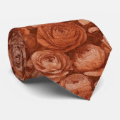 Cravate Classic Christmas Gift For Him Ranunculus Flower (Roulé)