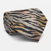 Cravate Classic Dads Fathers Day Gifts Tiger Print (Roulé)