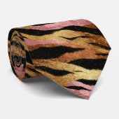 Cravate Classic Graduation Gifts For Him Tiger Skin (Roulé)