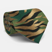 Cravate Classic Groomsmen Gift Tiger (Roulé)
