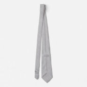 Cravate Classic Silver Damask 25e anniversaire Mariage (Dos)