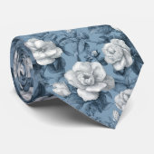 Cravate Classic Valentine Gifts For Him Gardenias (Roulé)