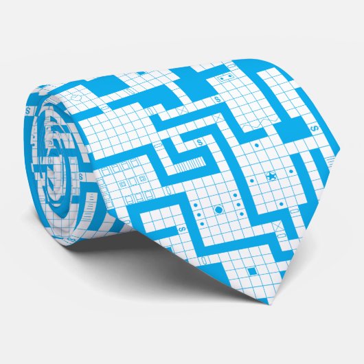 Cravate classique de carte de RPG (Roulé)